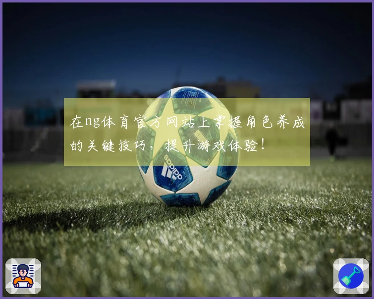 在ng体育官方网站上掌握角色养成的关键技巧，提升游戏体验！